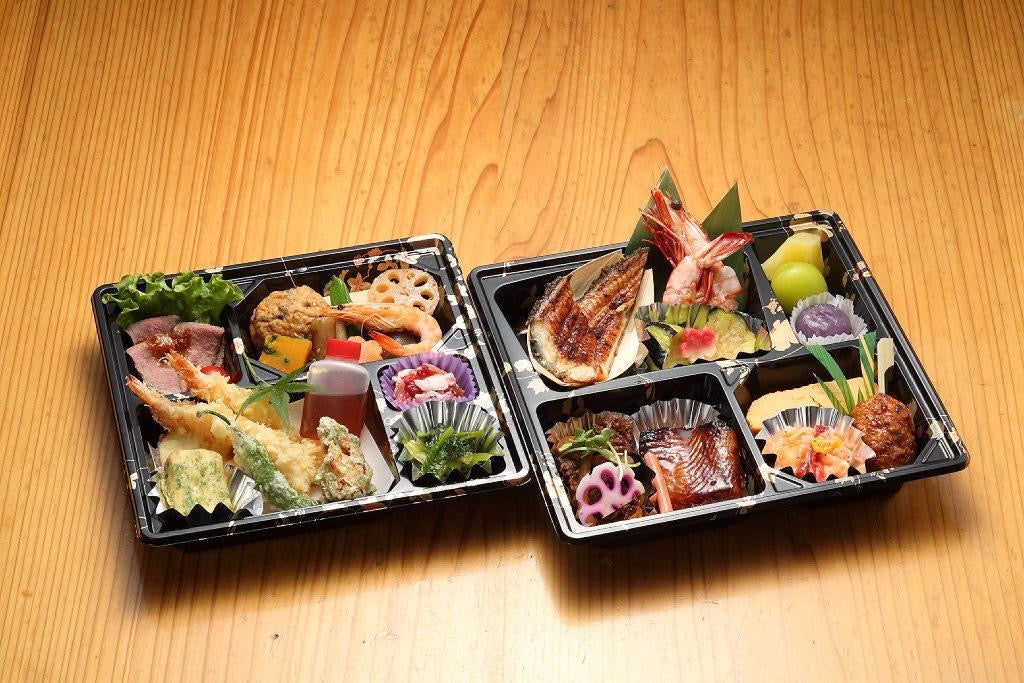 特選二段弁当 仕出し料理(二段)5,800円【刺身付】