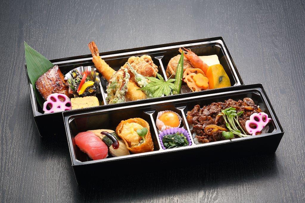 二段弁当(安城和牛の八丁味噌めし&にぎり寿司)