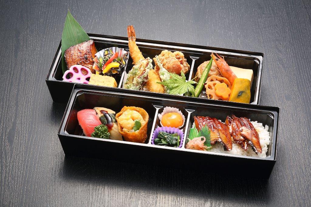 二段弁当(うなぎ&にぎり寿司)