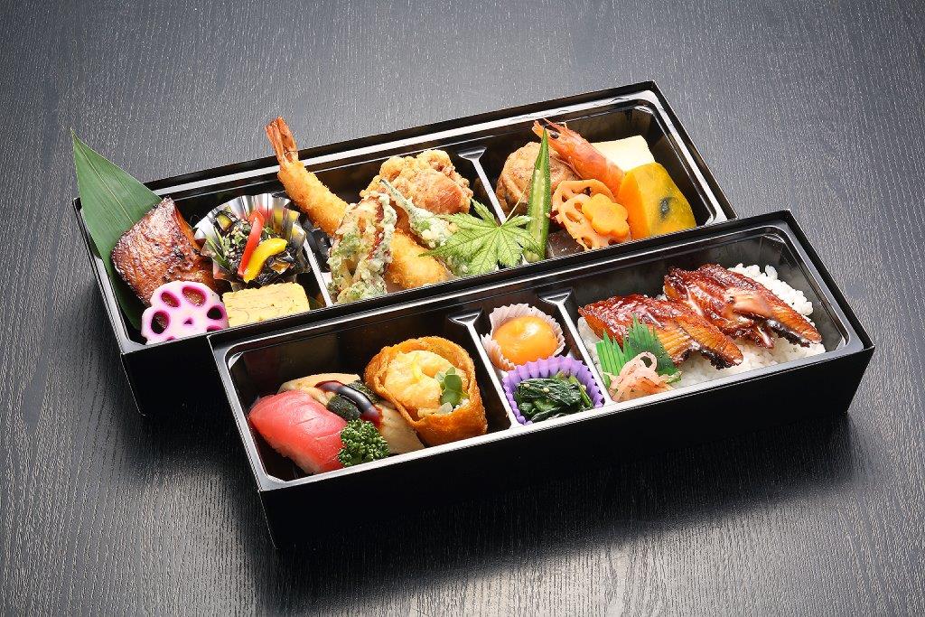 二段弁当(うなぎ&にぎり寿司)
