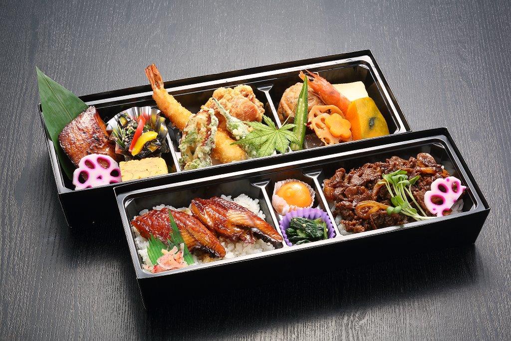 二段弁当(黒毛和牛の八丁味噌めし&うなぎ)